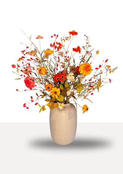 zijdenbloemen boeket Evi
