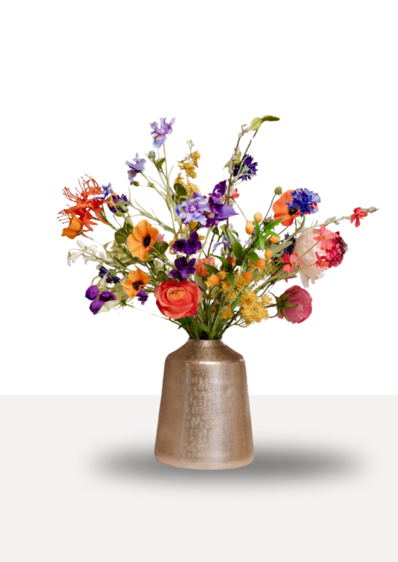 Plukboeket zijdenbloemen boeket Fleur