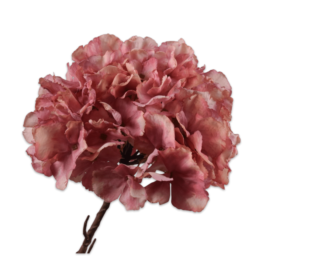 Hortensia licht roze - Silk-ka - H64 cm