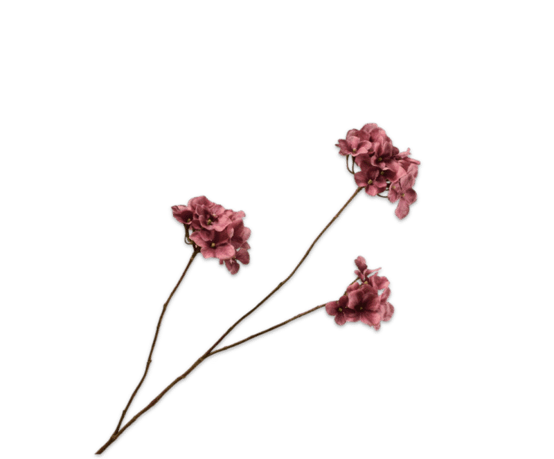 Hortensia roze - Silk-ka - H85 cm
