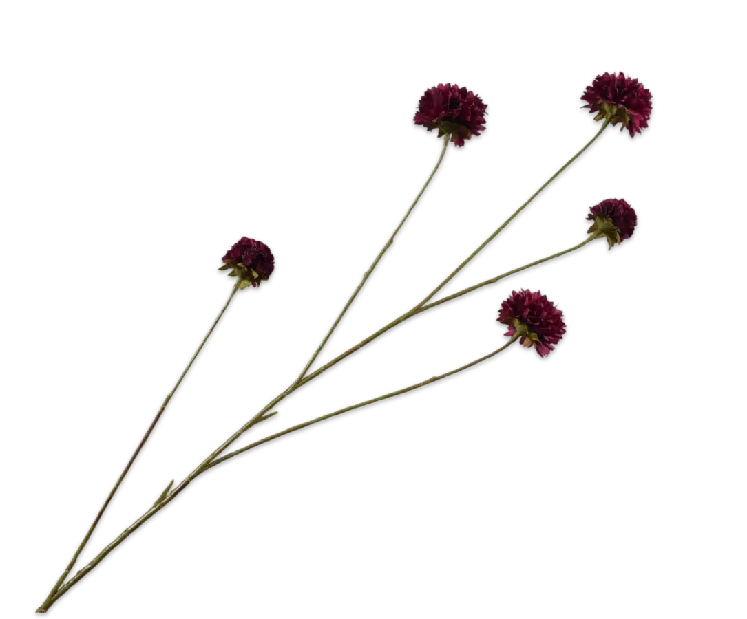 Korenbloem bordeaux - Silk-ka - H91 cm