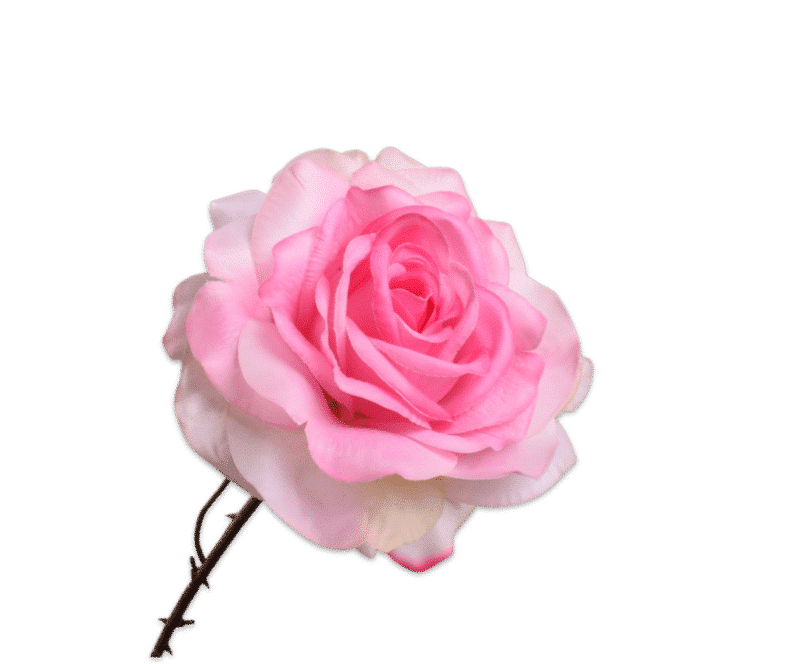 Roos roze - Silk-ka - H72 cm