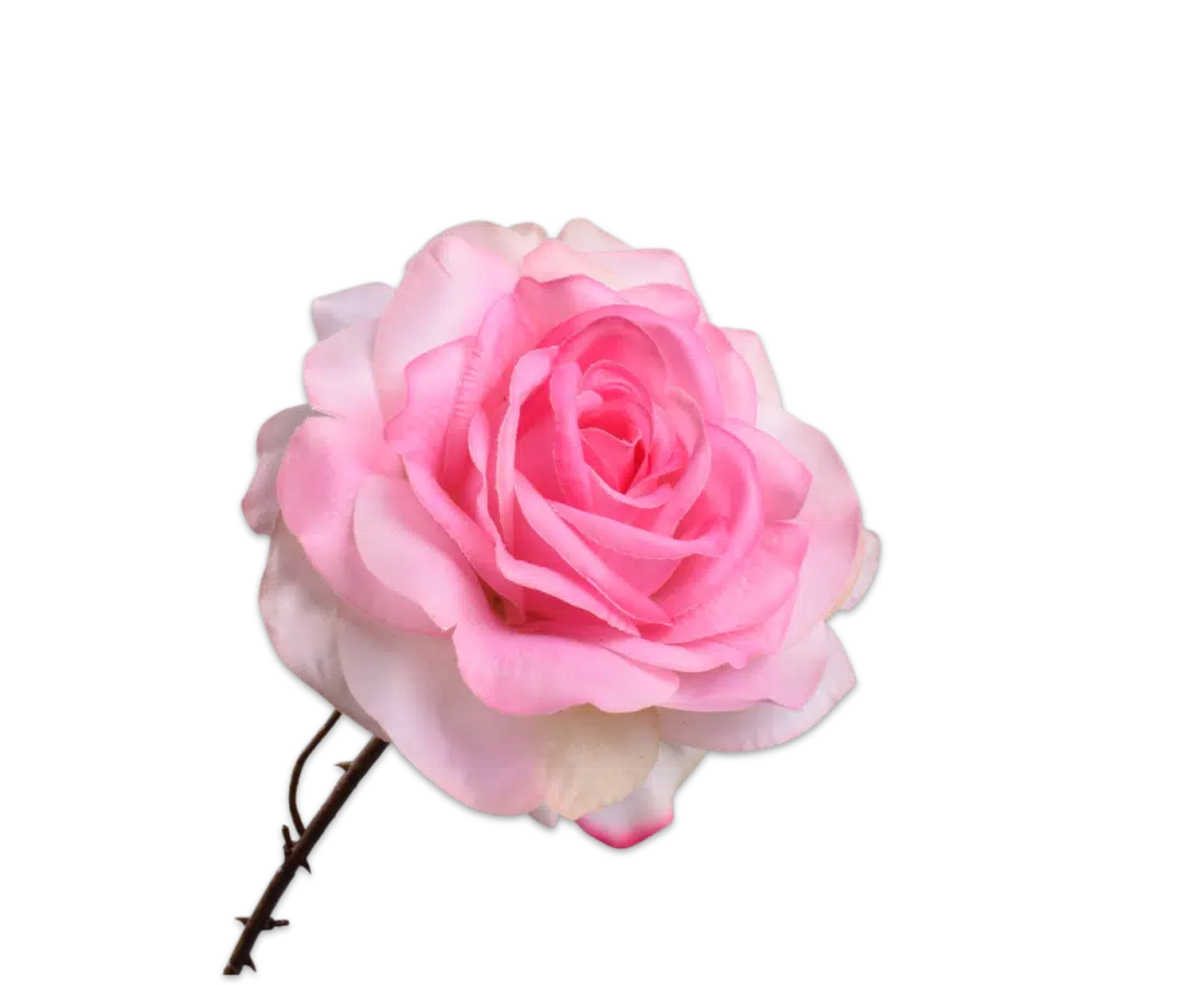 Roos roze - Silk-ka - H72 cm