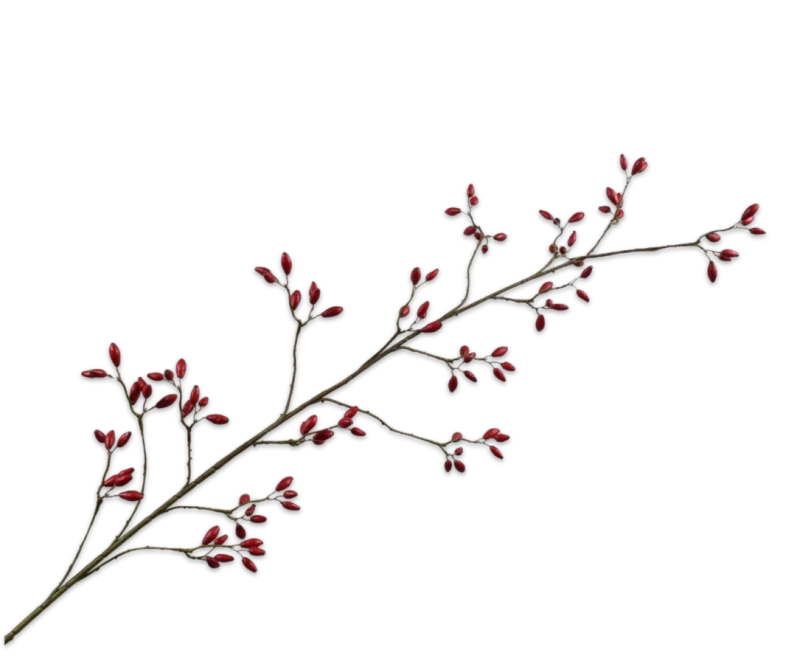 Rozenbottel rood - Silk-ka - H147 cm